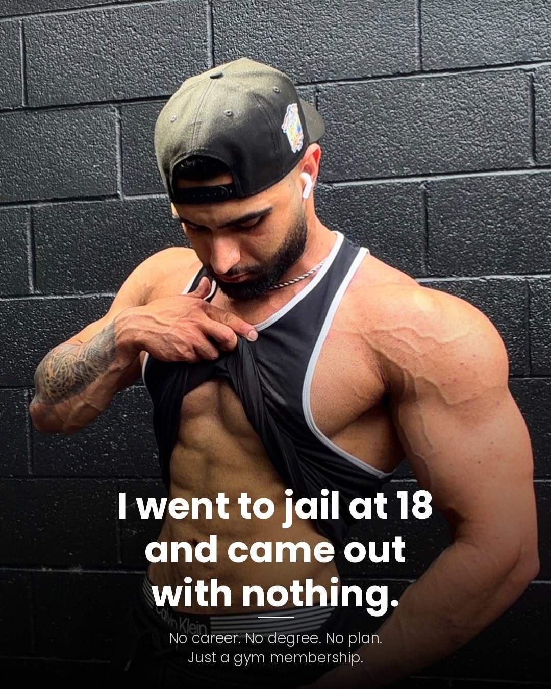 sina.kavosh 게시물 이미지: Jail at 18. Gym at 21. First place at 23. 300+...