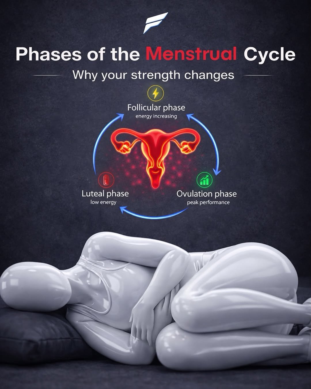 sixpackfemmes 게시물 이미지: Your Menstrual Cycle Controls Your Energy —...