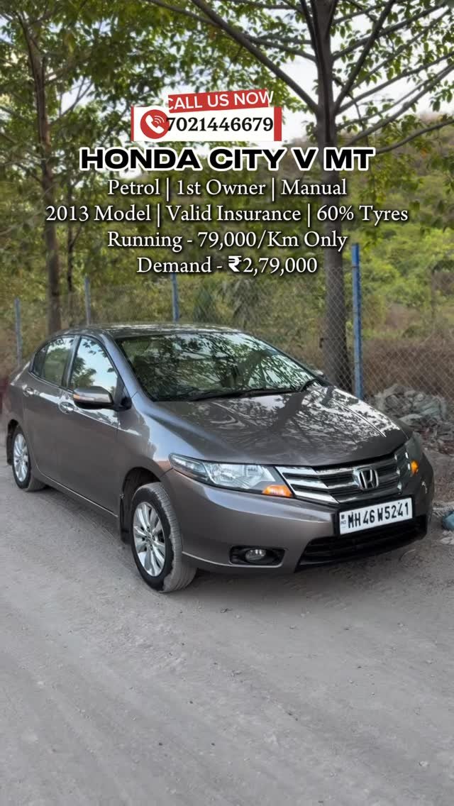 sk_cars786 게시물 이미지: SOLD🚘
CONTACT 7021446679
2013 HONDA CITY V MT...