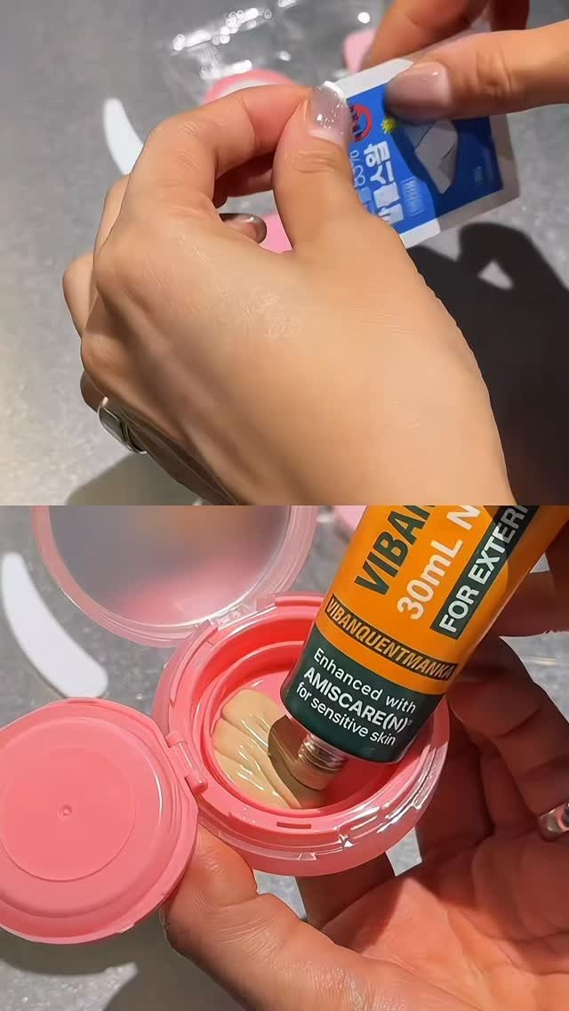 skinsaerona 게시물 이미지: 요즘 파데프리쿠션 만드는게 유행이라고해서저도 따라해서 만들었는데 다들 물어보더라구요...