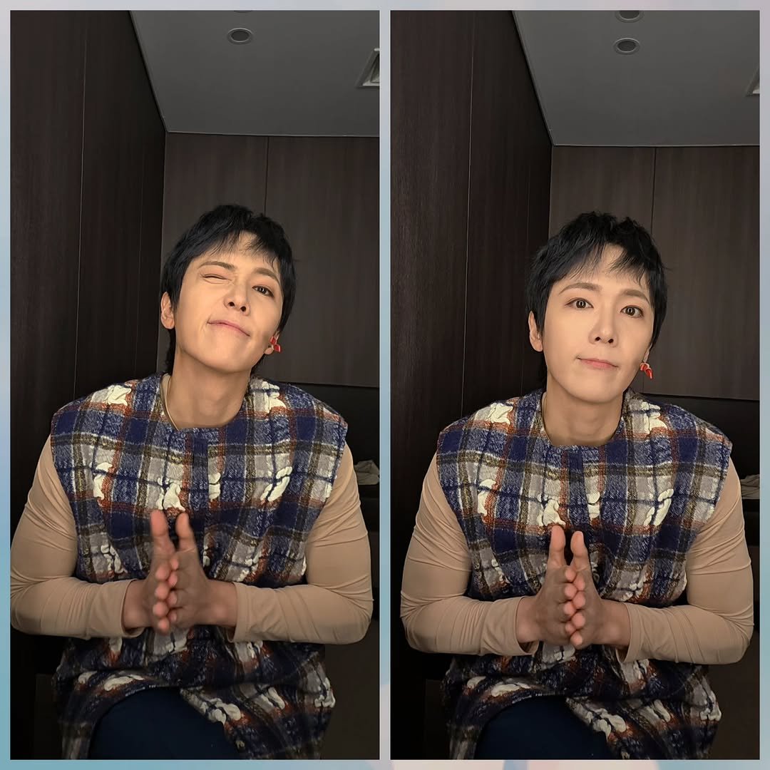 Photo by leehongki on February 06, 2026. May be an image of one or more people, bangs, top and text.