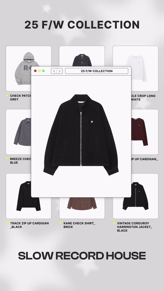 slowrecordhouse 게시물 이미지: ⠀⠀⠀⠀⠀⠀⠀⠀⠀⠀⠀⠀⠀⠀⠀⠀
25 F/W COLLECTION

📍빈티지 코듀로이...