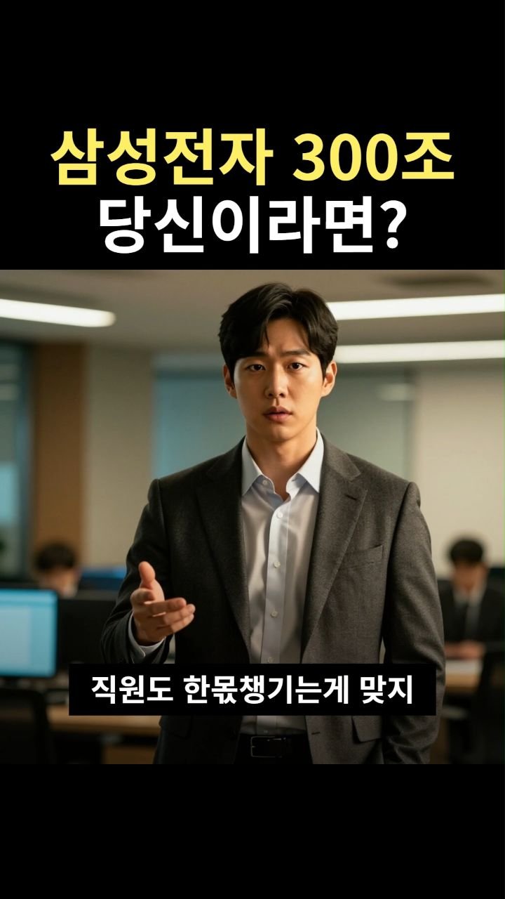 snackeconomy 게시물 이미지: 삼성전자 300조 어떻게 해야 할까?