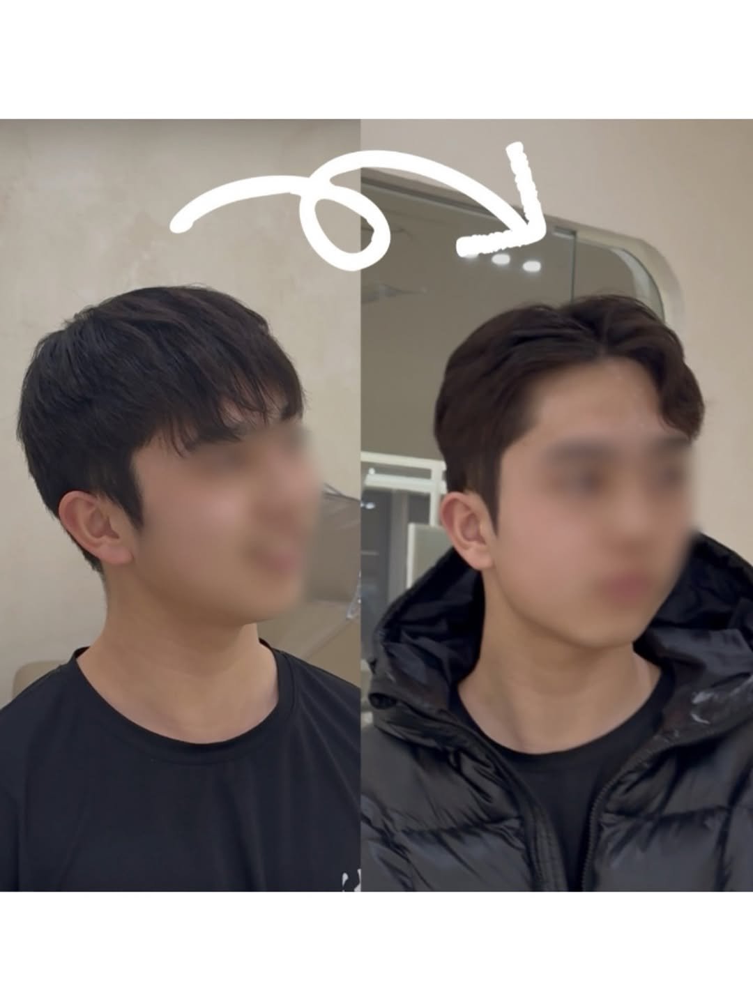 Photo by 이소희 | yebinhair in 세종시. May be an image of one or more people, bangs and text.