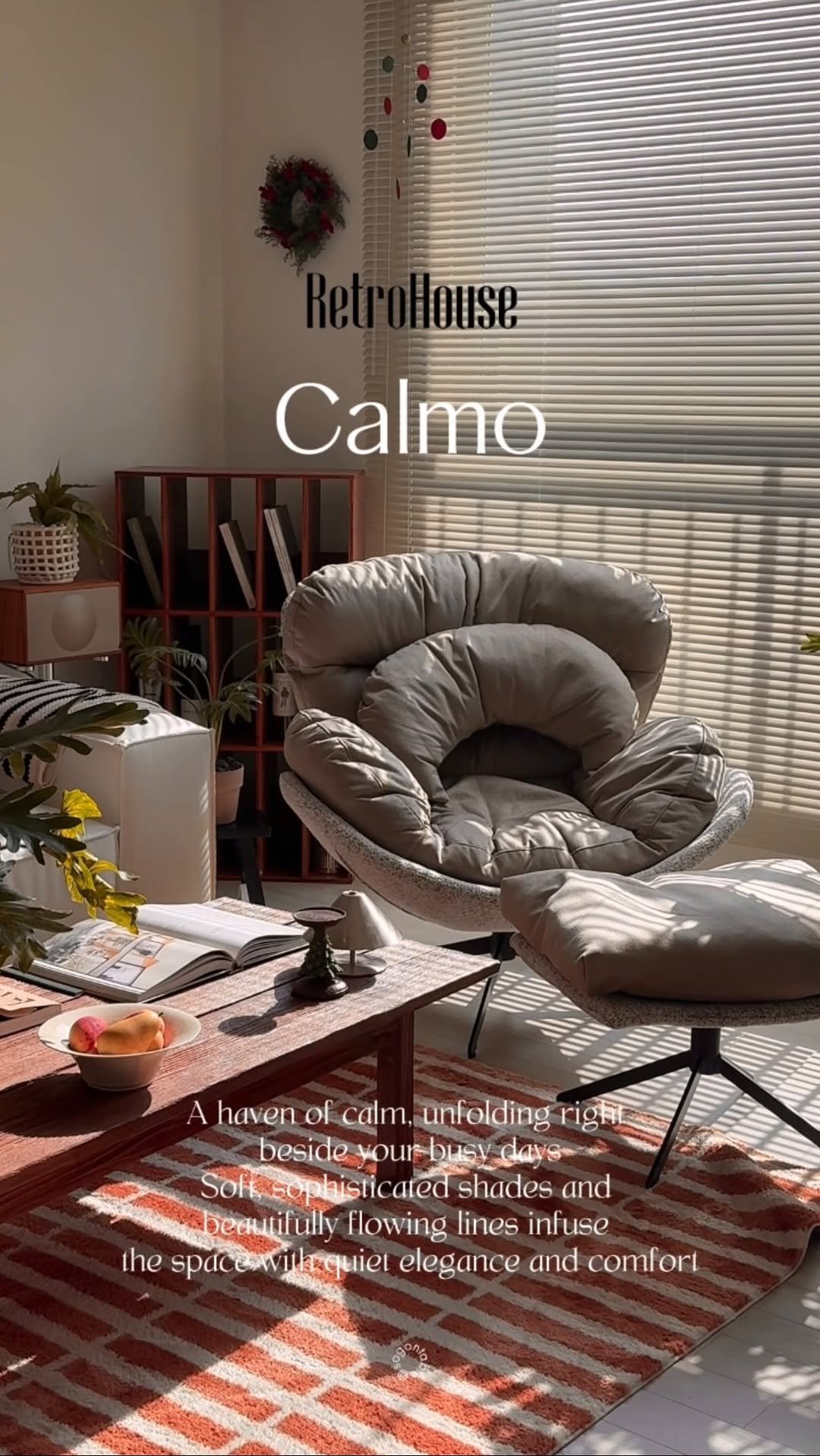 sogontable 게시물 이미지: #광고 ㅣ고급스러운 라운지체어✨

창문너머 따스하게 쏟아지는 햇볕 ✨
레트로하우스의...