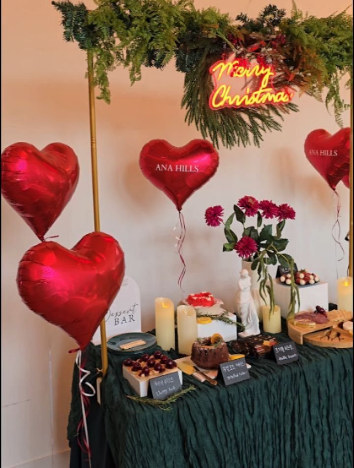 sohee_anamom 게시물 이미지: ANA HILLS  입실 준비 및 스페셜 테이블 세팅 🤍
.
오늘 아나힐즈에 
연말...