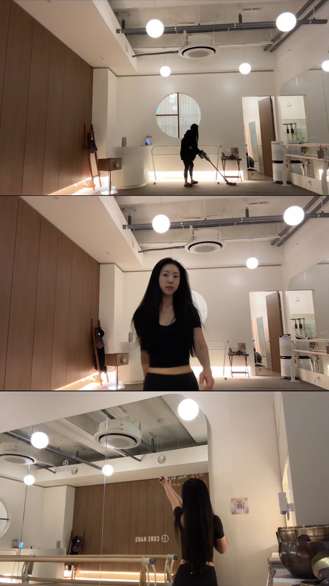 soi.haus 게시물 이미지: 추석맞이 대청소 DAY
카펫 물청소 완료🫧
화장실 청소도 완료🧽
거울은… 장신...