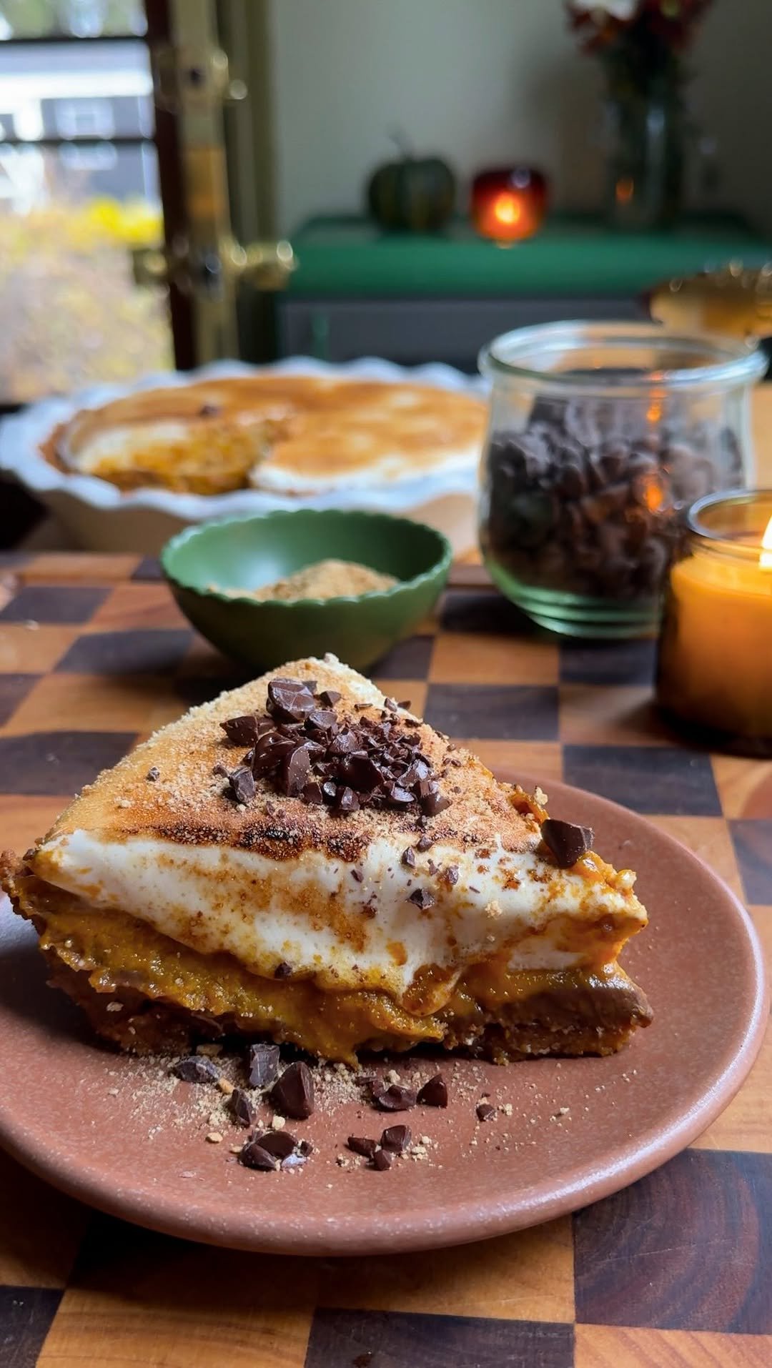 sokos.kitchen 게시물 이미지: BROWN BUTTER S’MORES PUMPKIN PIE—graham...