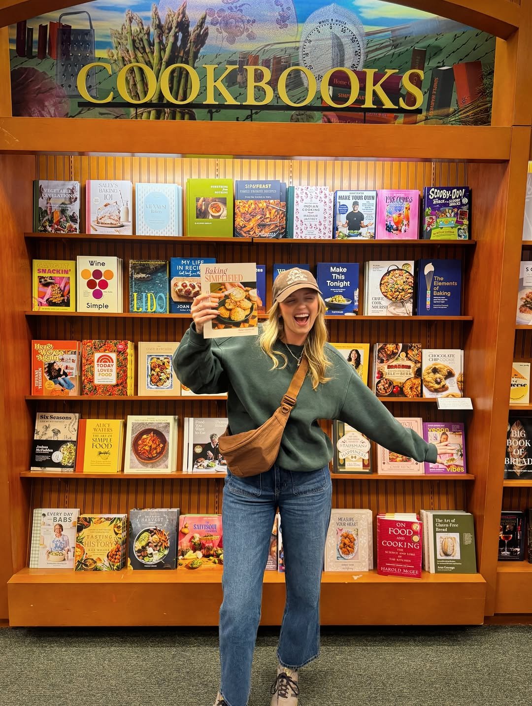 Photo by Skylar Sokolowski on March 29, 2026. May be an image of apron, book and text.