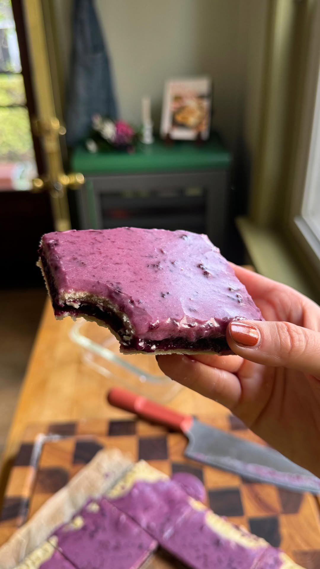 sokos.kitchen 게시물 이미지: GIANT WILD BLUEBERRY POP-TART 🤭🫐🧈 a buttery,...