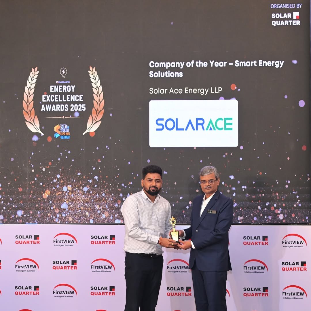 solarace_energy 게시물 이미지: 🏆 Proud Moment for Solar Ace Energy LLP! 🌞

We...