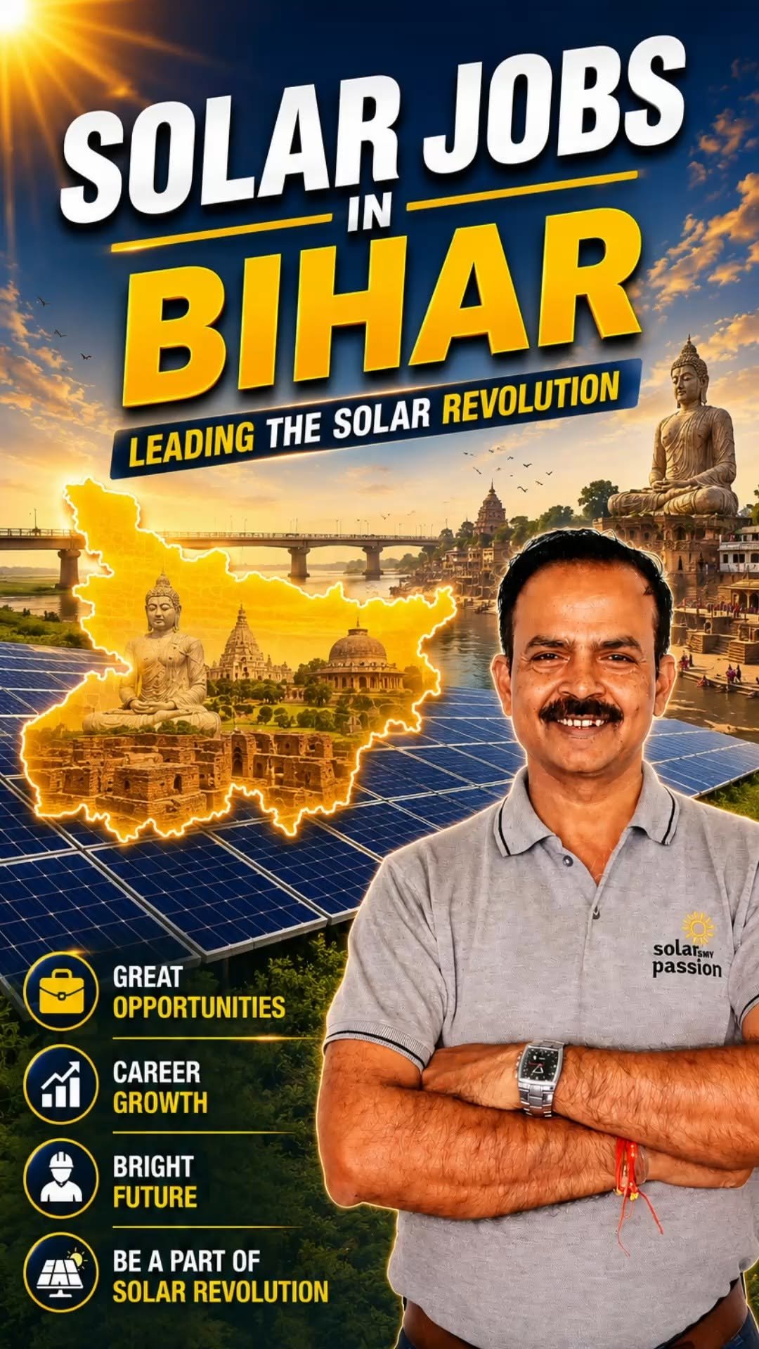 solarismypassion 게시물 이미지: Bihar Solar Job Alert!

Leading solar...