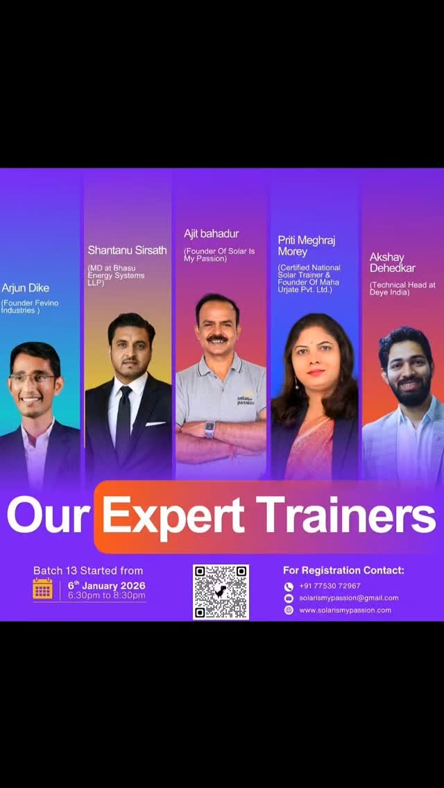 solarismypassion 게시물 이미지: Proud moment to begin a new batch with Solar...