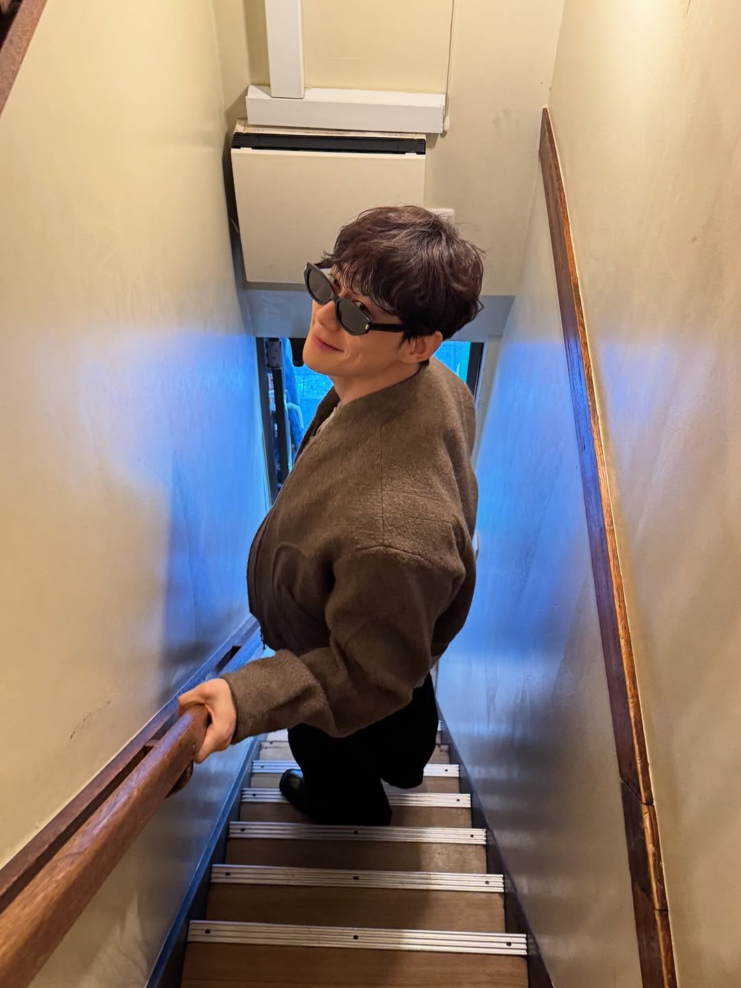 Photo by 박솔빈 on December 02, 2025. May be an image of turtleneck and text.