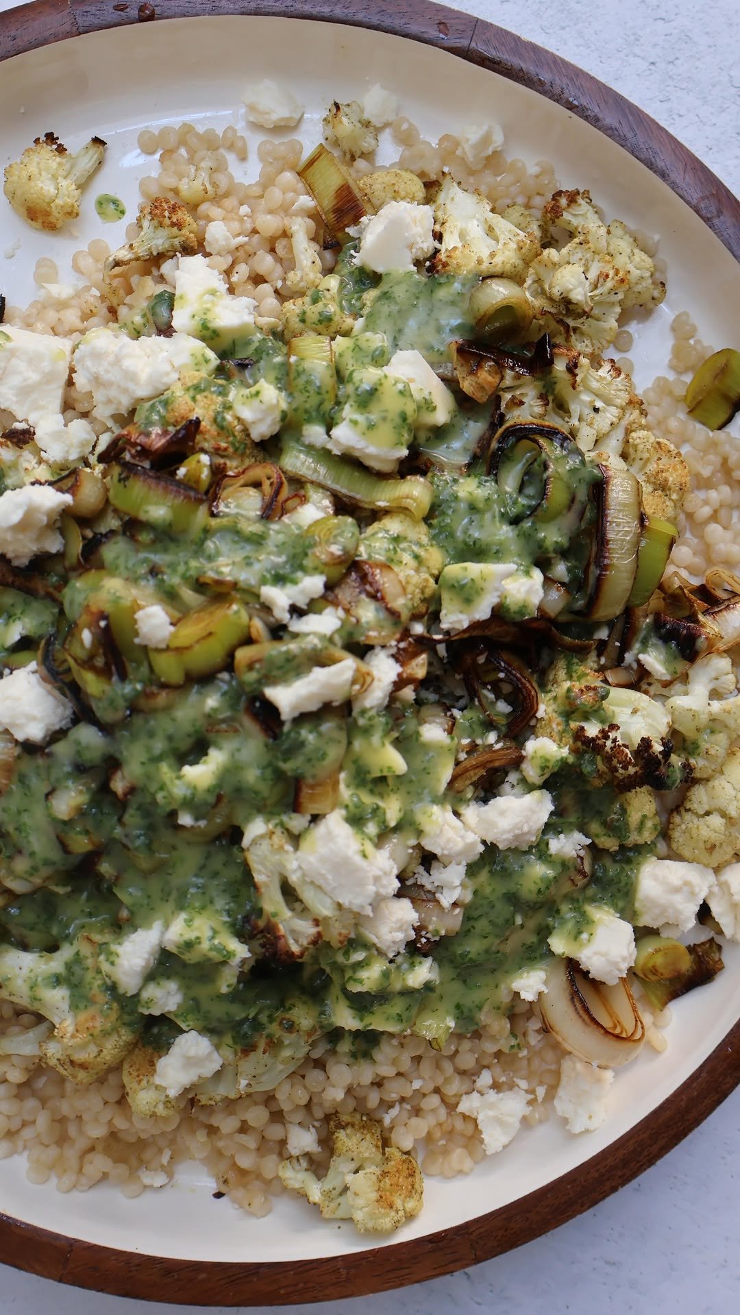 somethingnutritious 게시물 이미지: pearled couscous with roasted za’atar...