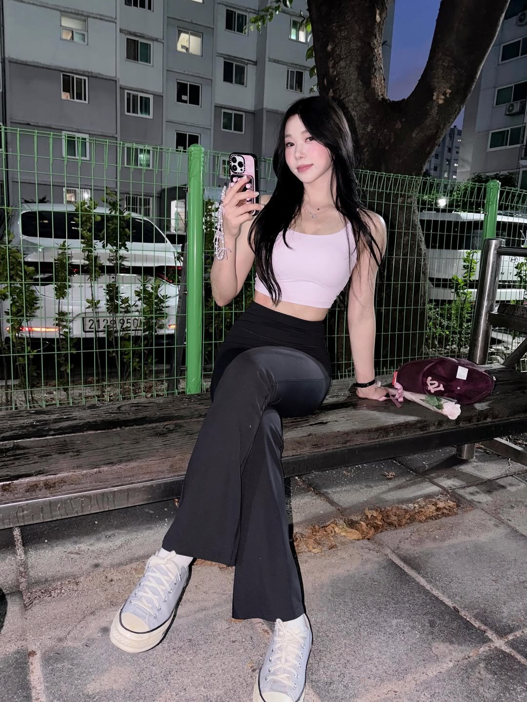somsom__fit 게시물 이미지: @nunu_athletics 

🩷 Product
• Vibe Core...