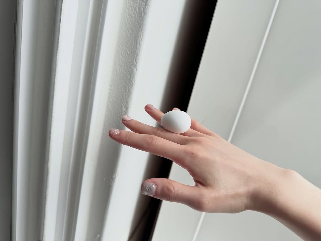 sonabeenee 게시물 이미지: Fragrant Egg on my new nail 🥚🥚