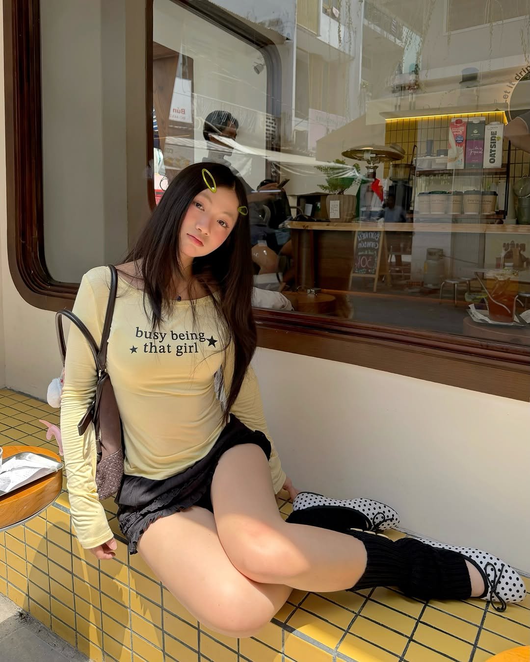 sonancy.hz 게시물 이미지: Our “That Girl” top looks even cuter on @songhiiw 🤍