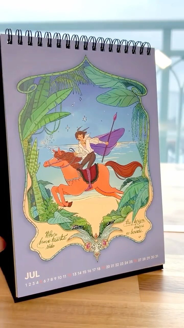 songmiyoung_artwork 게시물 이미지: 달력판매중이에요. 
서일페 부스 D19로 놀러오세여~

2026 달력을...