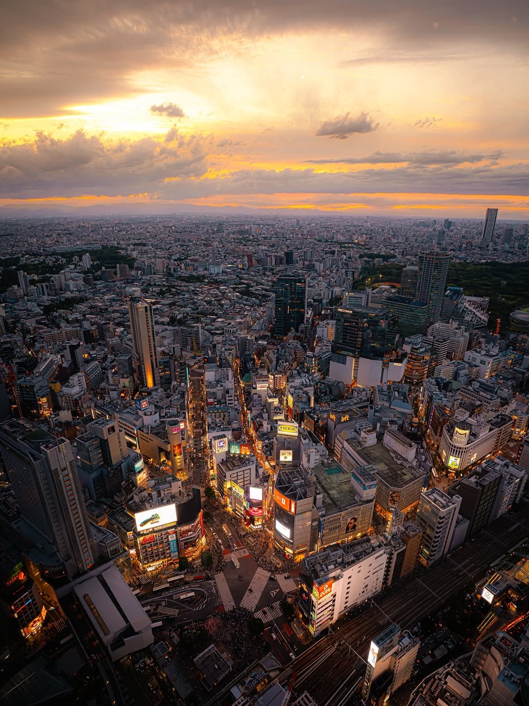 soni_tokyo 게시물 이미지: 🌇 비온 다음날엔 꼭 높은 곳을 올라가야 해요. 구름과 노을이 만나 정말 아름다운...