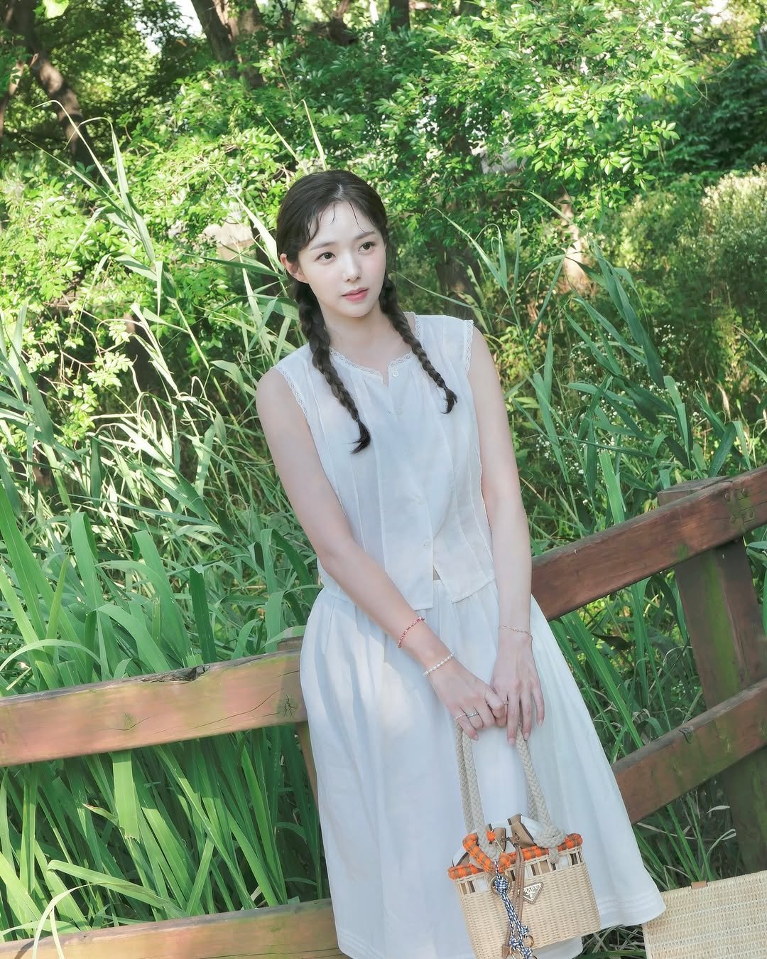 Photo shared by 채수빈 on July 13, 2025 tagging @prada.