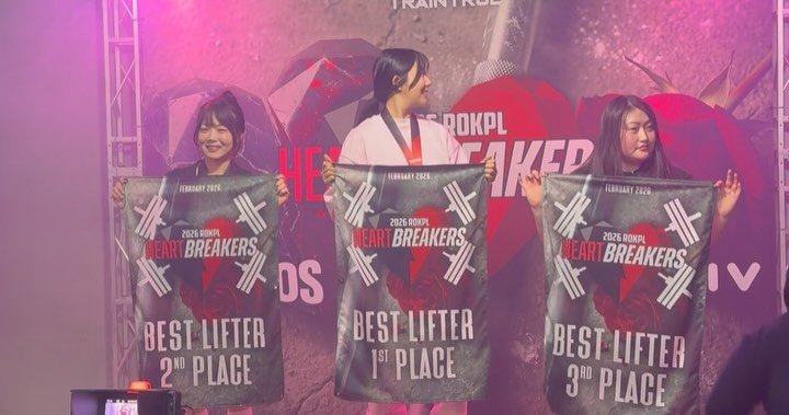 soooo_ooooa 게시물 이미지: 2026 ROKPL HEARTBREAKERS
Women Raw open -70kg...