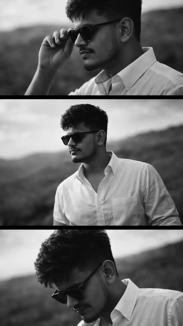 sopan_tech 게시물 이미지: Black & White Aesthetic Ai Images 😎

#boys...