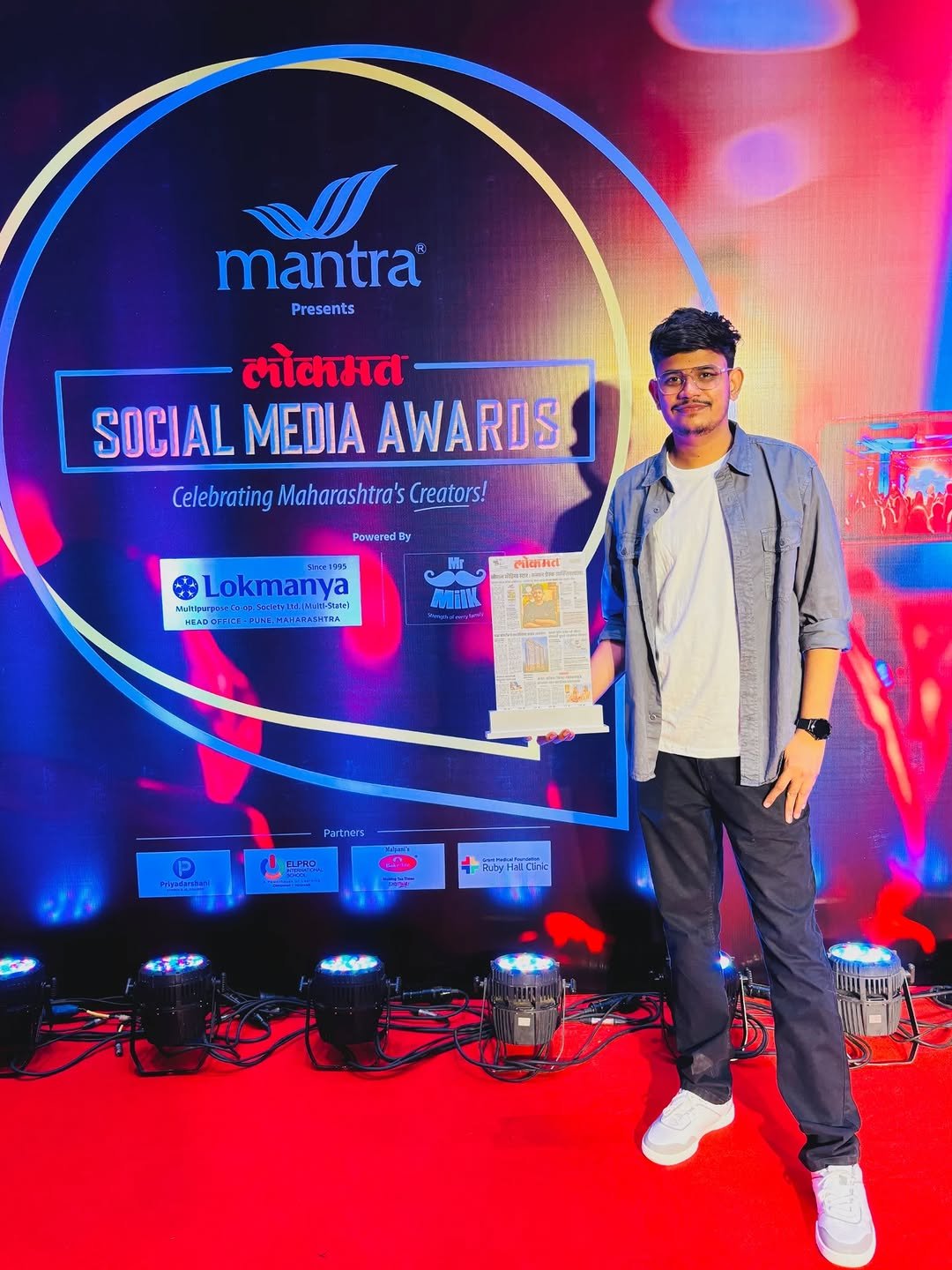 Photo shared by Sopan Gomase - Tech on July 17, 2025 tagging @lokmat, @sopan_creation, and @_sopan_15.