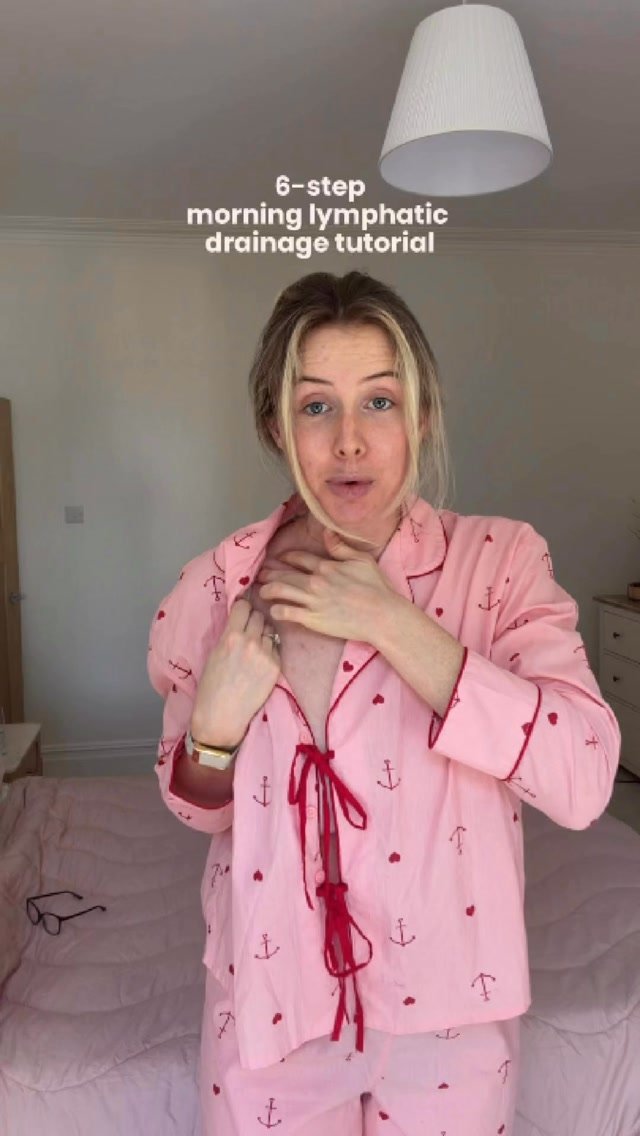 sophie.richards 게시물 이미지: 6-step lymphatic drainage tutorial that will...