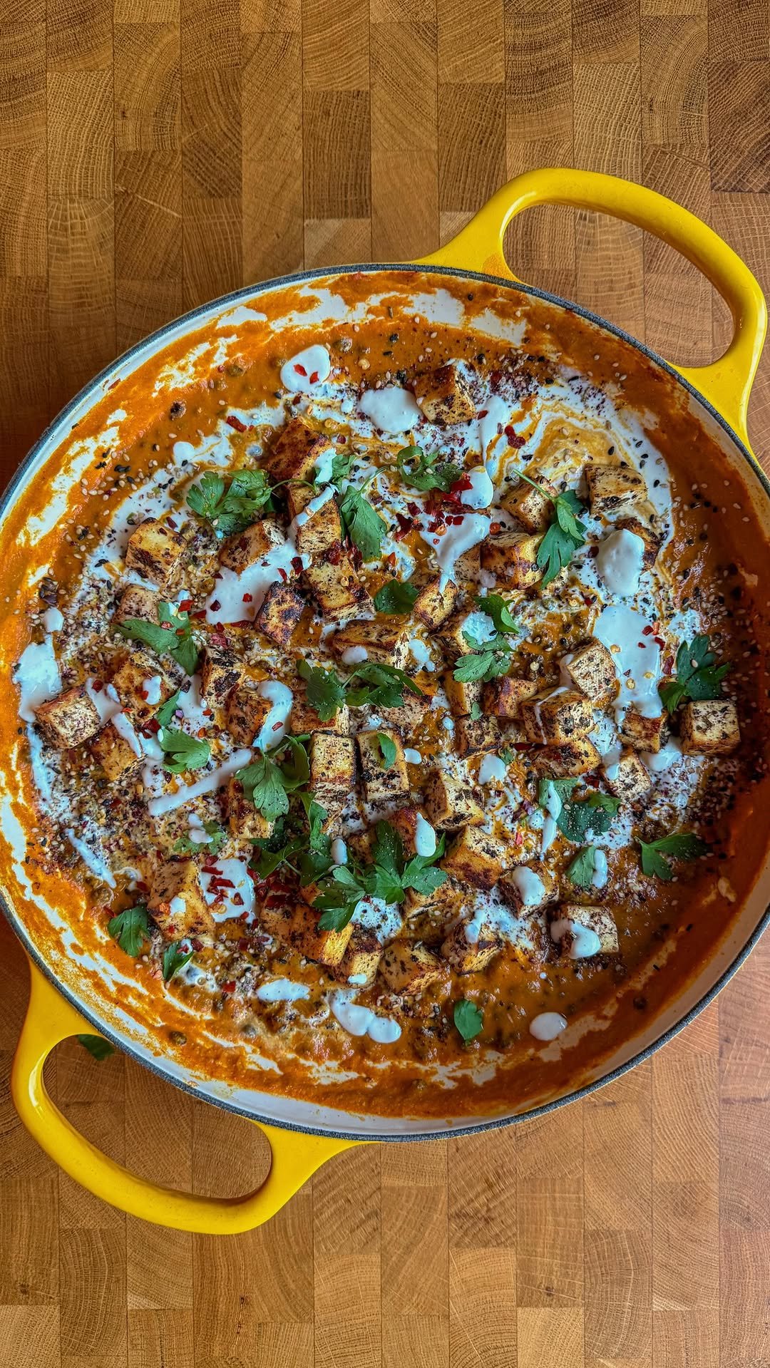 sophsplantkitchen 게시물 이미지: Butter Lentils with Tofu Halloumi + a little...