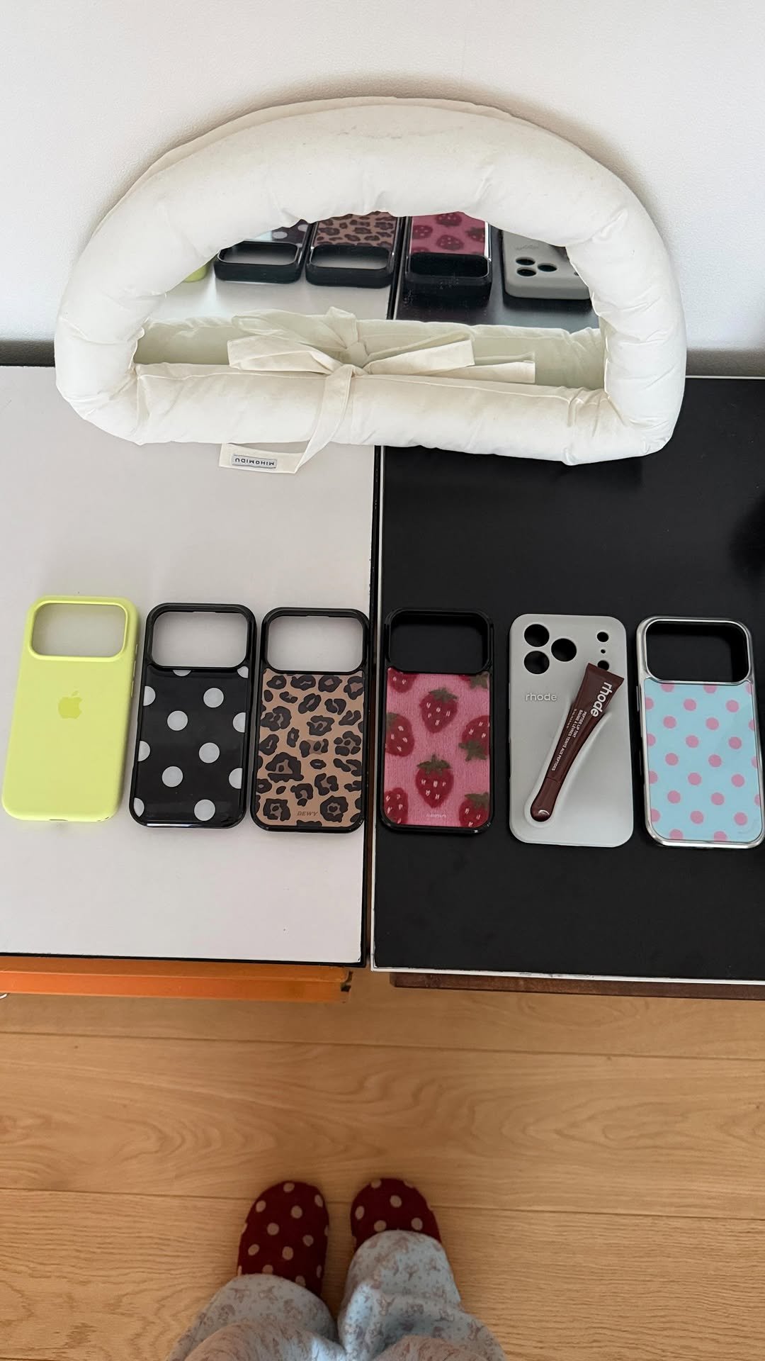 sosotmi 게시물 이미지: my iPhone17pro mood 🪽✨ 
@rhode @casecream.kr...