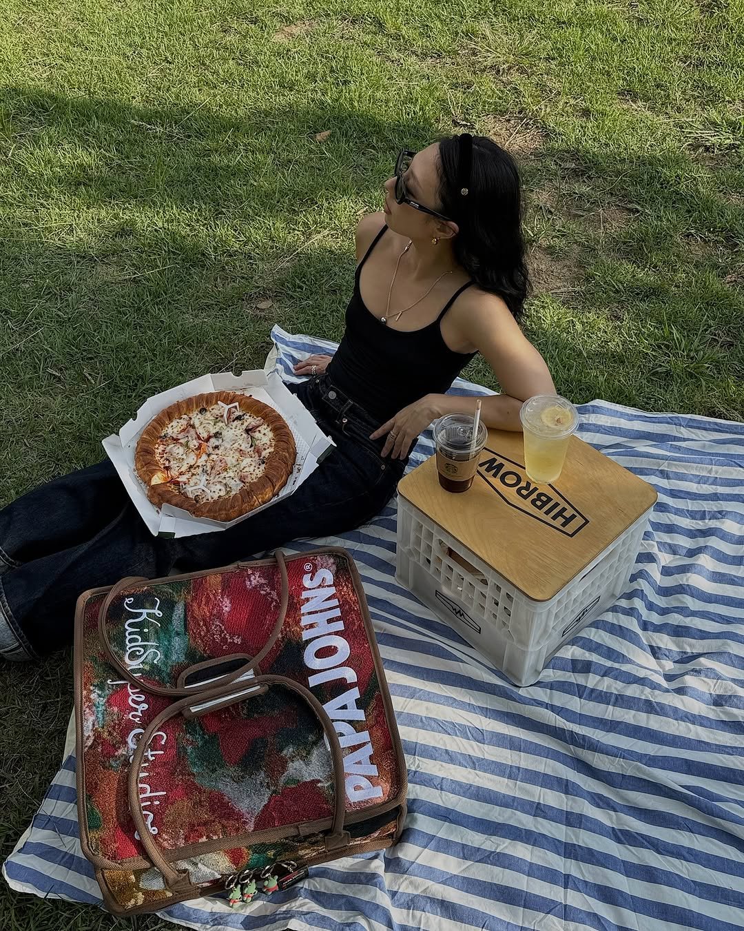 Photo shared by soso🫧 Kim dayoung on September 12, 2025 tagging @papajohnskr. May be an image of 1 person and text.