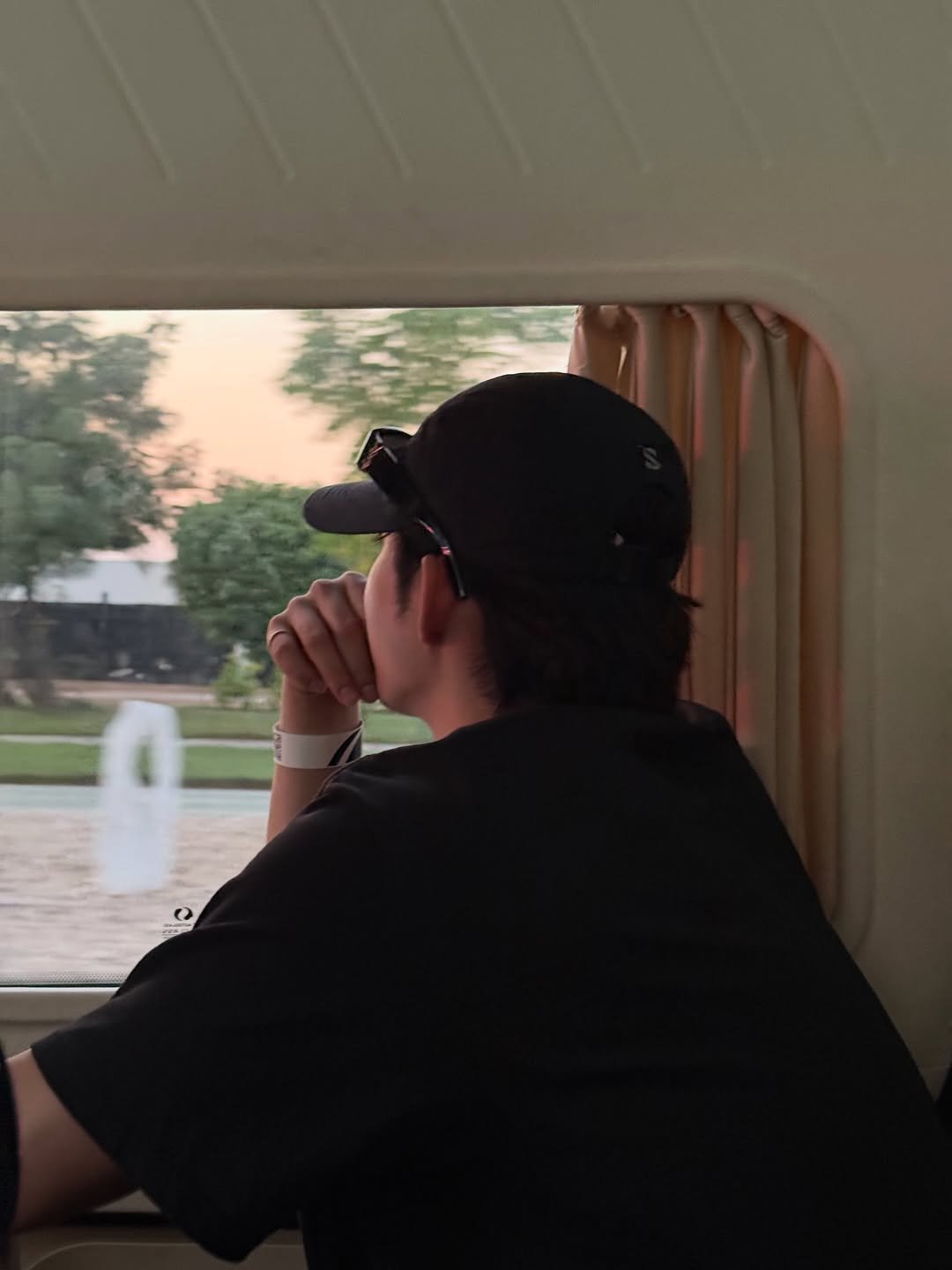 Photo by COUPS on December 03, 2025. May be an image of train, portable cassette player, window and text.