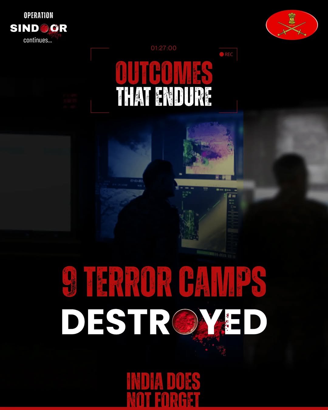 Photo shared by Indian Army on April 25, 2026 tagging @northerncomd_ia, @indianarmysoutherncommand, @westerncomd_ia, @southwesterncommand_indianarmy, and @risingstarcorpsindianarmy. May be an image of poster, magazine and text.