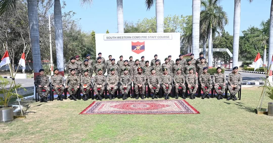 Photo by SouthWesternCommand-IA on February 16, 2026. May be an image of military uniform and text.