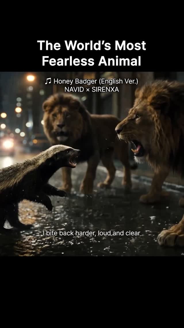 soyeonavid 게시물 이미지: Tag someone who loves Honey Badgers! 🦡

You...