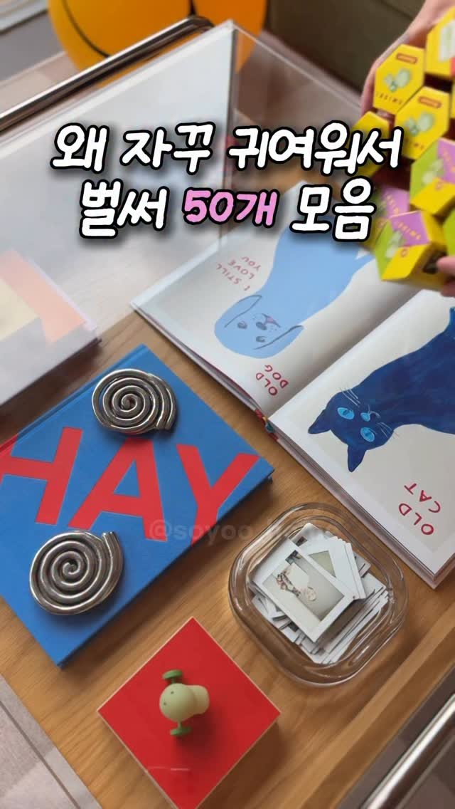 soyoo_home 게시물 이미지: 저번에 소개한 후에 자꾸 사모으다보니 50개🙌🏻
인테리어 감각은 없어도 귀여운...