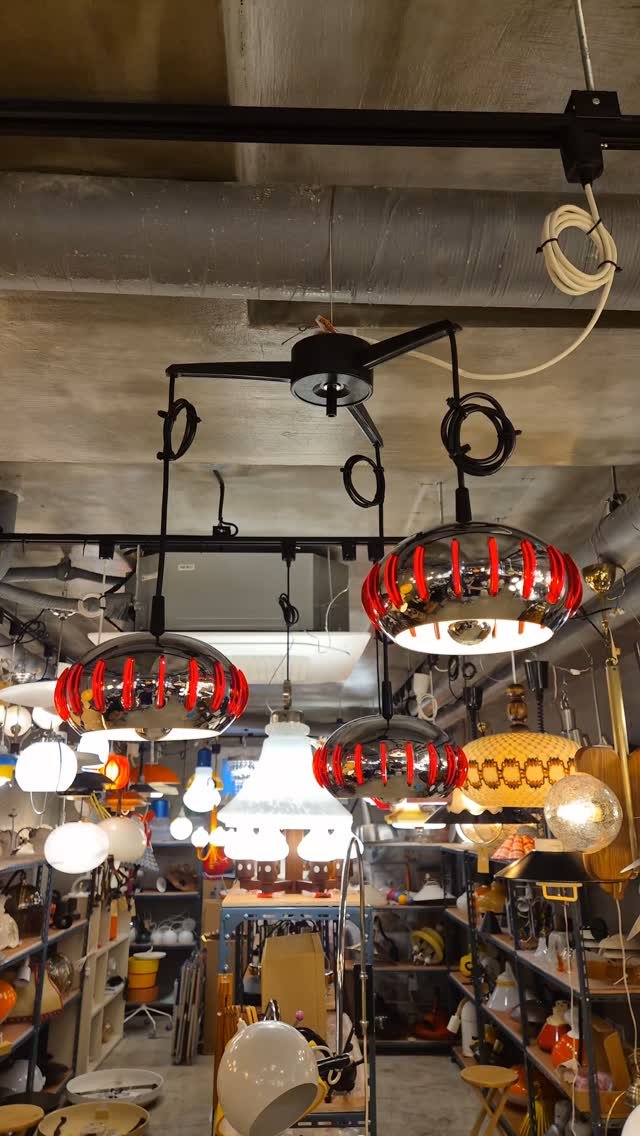 space.kauf.vintage1 게시물 이미지: 스페이스 에이지 빈티지 Pendant Lamp,빈티지 ceiling...