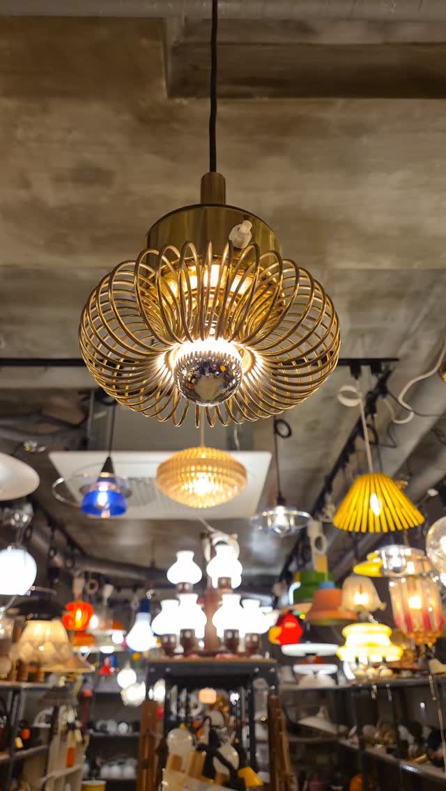 space.kauf.vintage1 게시물 이미지: 스페이스 에이지 빈티지 Pendant Lamp,빈티지 ceiling...