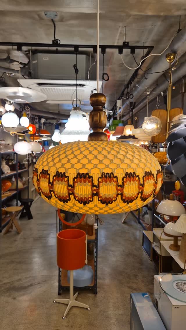 space.kauf.vintage1 게시물 이미지: 🔥Sold Out🔥스페이스 에이지 빈티지 Pendant Lamp,빈티지...