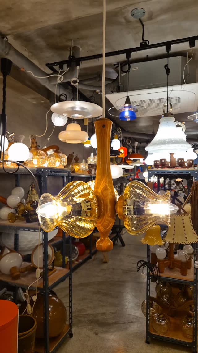 space.kauf.vintage1 게시물 이미지: 스페이스 에이지 빈티지 Pendant Lamp,빈티지 ceiling...