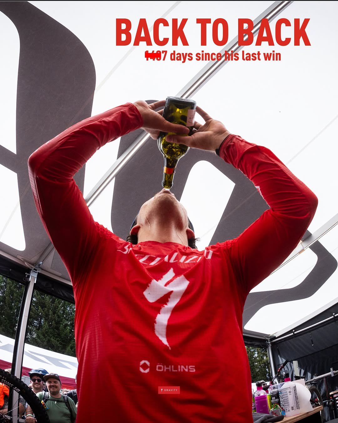 specializedgravity 게시물 이미지: He’s done it again. 7 days since his last win....
