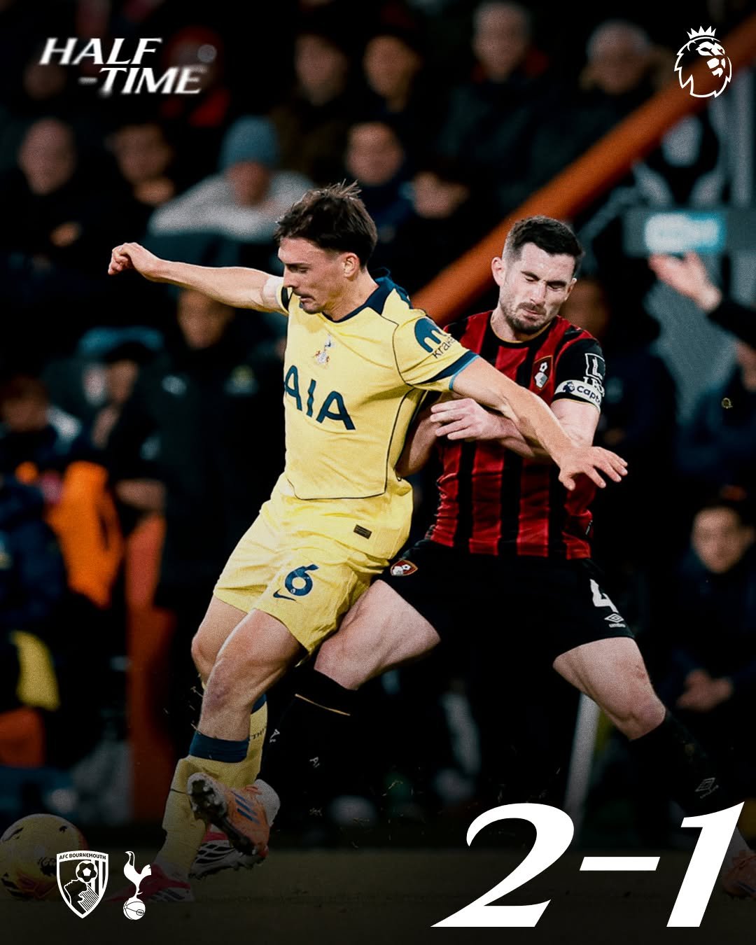 Photo by Tottenham Hotspur on January 07, 2026. May be an image of football, soccer and text.