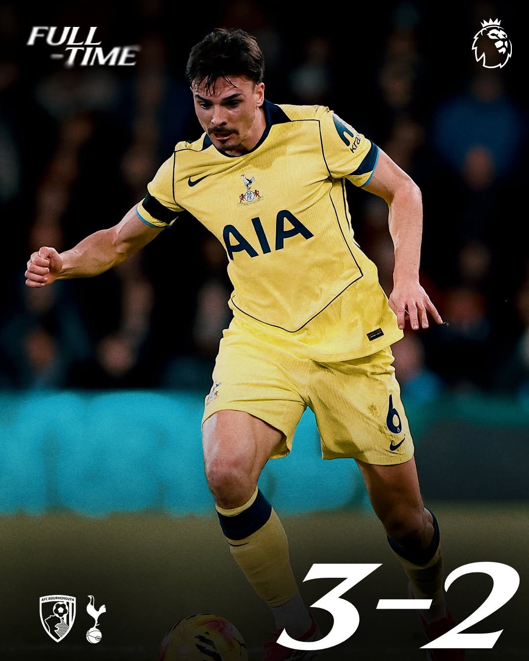 Photo by Tottenham Hotspur on January 07, 2026. May be an image of football, soccer and text.
