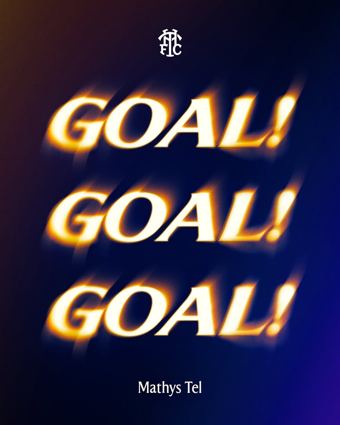 Photo by Tottenham Hotspur on January 07, 2026. May be a graphic of poster, magazine and text that says '館 歌 GOAL! GOAL! GOAL! Mathys MathysTel Tel Tel'.