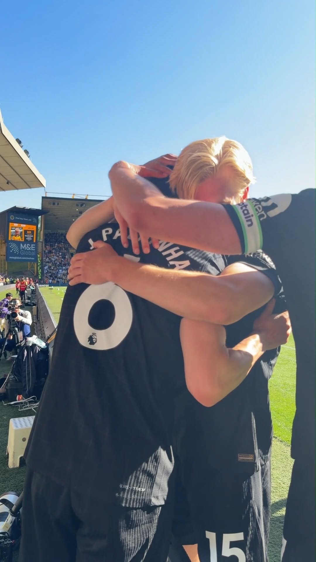 spursofficial 게시물 이미지: Pitchside for Joao's late winner 🙌

🎬 @monsterenergy