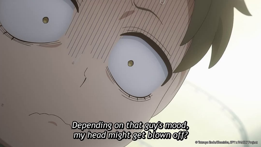 spyfamily_en 게시물 이미지: "It's okay. Don't be scared"