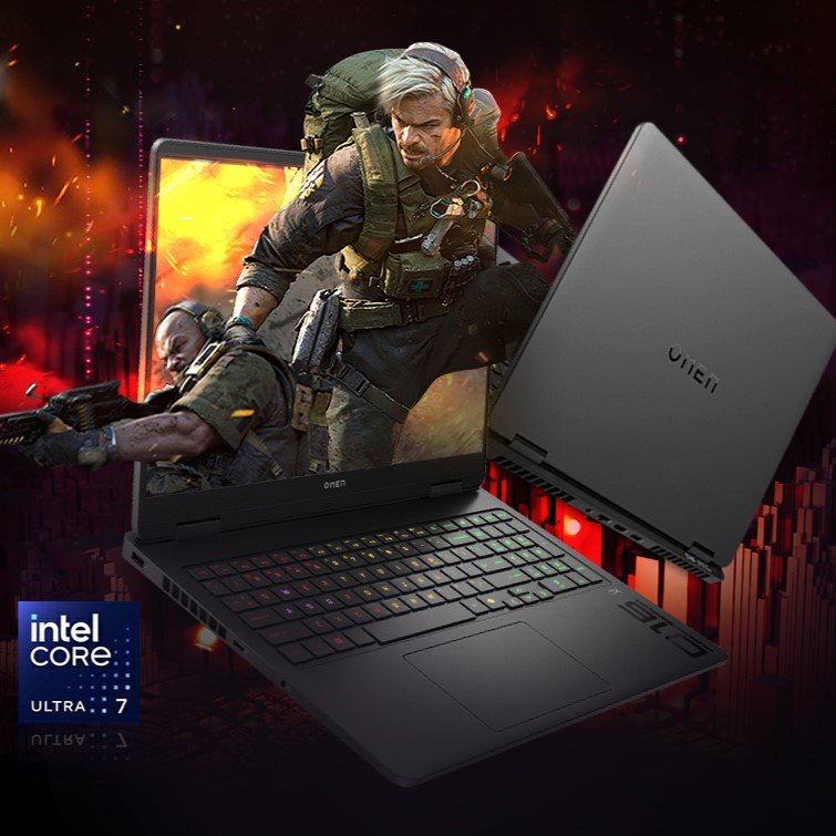 Photo by 에스라이즈 on January 06, 2026. May be a video game screenshot of computer keyboard, laptop, screen and text that says 'intel CORe: ULTRA:: ULTRA::7 7'.