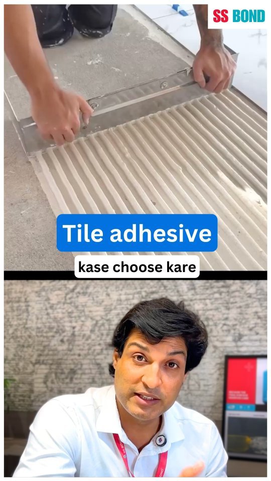ssbond_india 게시물 이미지: Sahi Tile adhesive kase choose kare....
