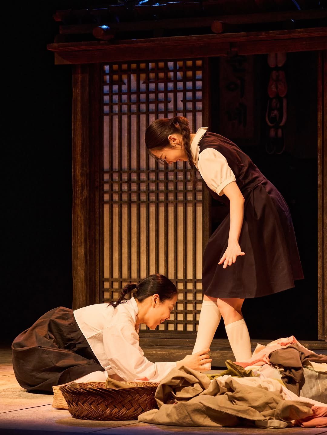 Photo shared by 안소희 on February 03, 2026 tagging @theater_ganda. May be an image of text.